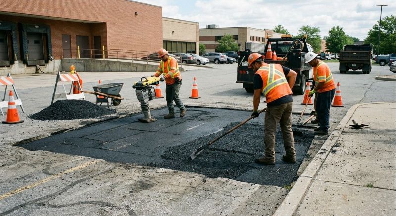 Commercial Asphalt Repair in Los Angeles, CA