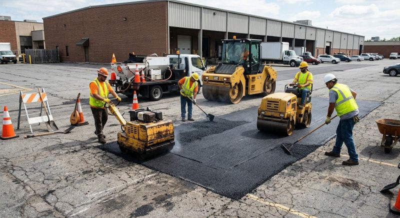 Commercial Pavement Repair in Conway, AR
