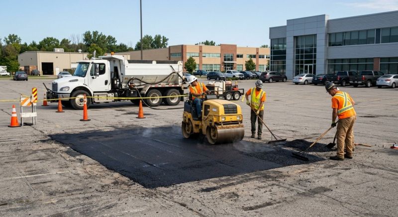 Commercial Pavement Repair in Los Angeles, CA