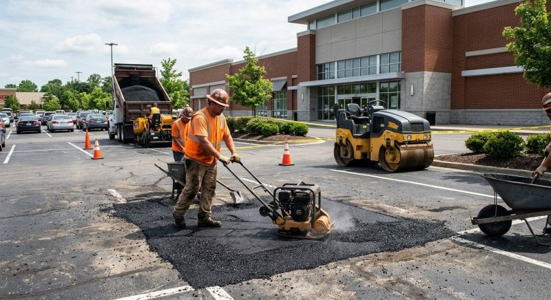 Commercial Pothole Repair in Fort Smith, AR