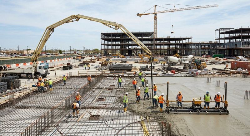 Commercial Slab Construction in Fort Collins, CO