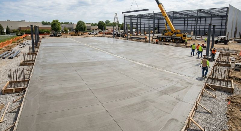 Commercial Slab Construction in Gig Harbor, WA