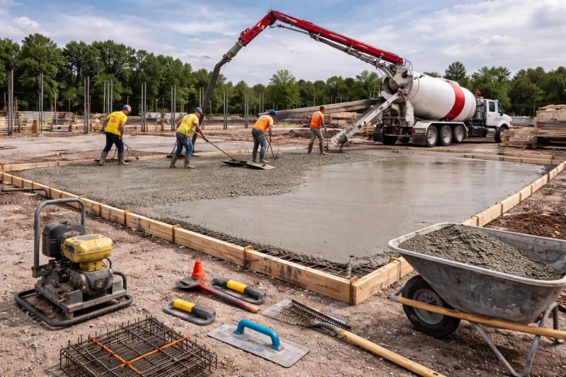 Commercial Slab Construction in Boca Raton, FL