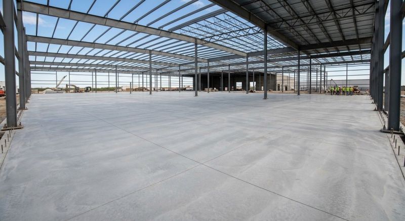 Commercial Slab Installation in Charleston, SC