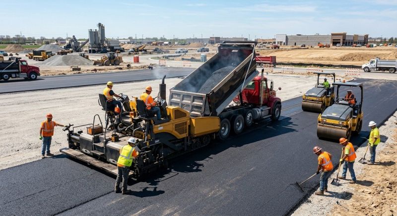 Industrial Asphalt Paving in Orange County, CA