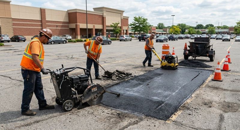Parking Lot Repair in Pasadena, CA