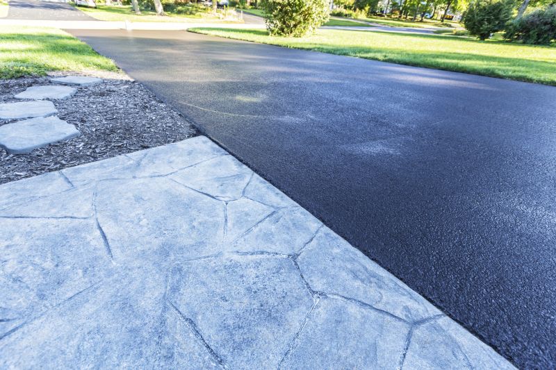 Asphalt Driveway with Seamless Finish