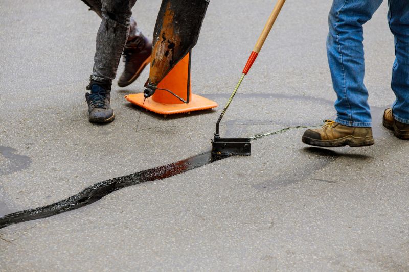 Local Asphalt Cracks Repair pros at work